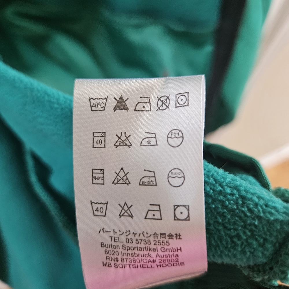 BURTON SOFTSHELL HOODIE MEN'S M - Picture 7 of 12